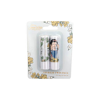 2pc Disney Snow White Lip Balm Duo Moisturiser For Dry Lips