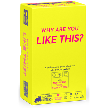 257pc Exploding Kittens Why Are You Like This? Party Card Game Set 14y+