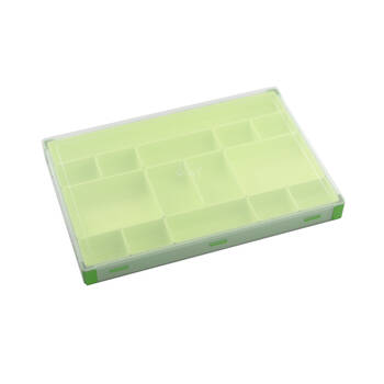 Gamegenic Token Silo XL Tabletop Gaming Dice/Card Tray - Green/Lime