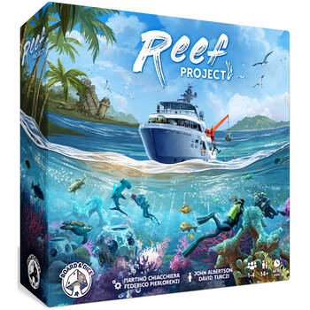 Board & Dice Reef Project Tabletop Board & Dice Game 14y+