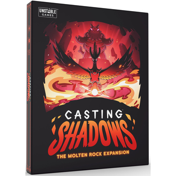 Tea Turtle Casting Shadows Molten Rock Expansion Tabletop Board Game 12y+