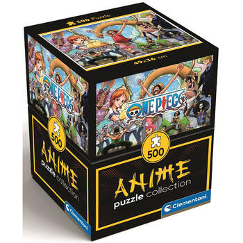 500pc Clementoni HQC Anime Cube One Piece #1 Jigsaw Puzzle 49x36cm