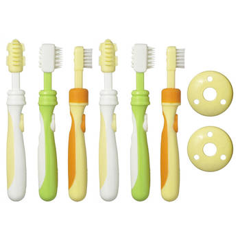 2x Pigeon Baby Training Toothbrush