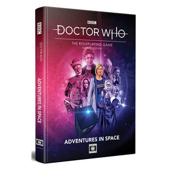 Cubicle 7 Doctor Who 2E Adventures In Space Game Book Tabletop RPG