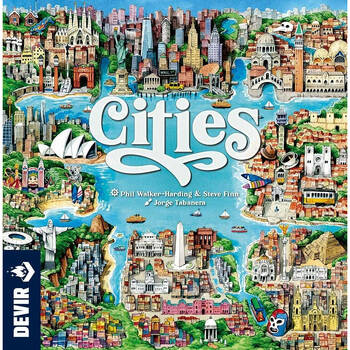 Devir Games Cities Kids/Children Strategy Board Game 10y+
