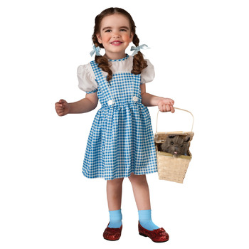 Wizard Of Oz Dorothy Dress Up Costume - Size Toddler