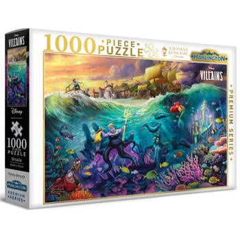 1000pc Harlington Disney Ursula Jigsaw Puzzle 69x50cm
