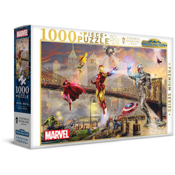 1000pc Harlington Marvel Iron Man Jigsaw Puzzle 69x50cm