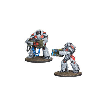2pc Mantic Games Firefight Novashock Peacekeepers RPG Miniature