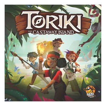 Lucky Duck Games Toriki The Castaway Island Family Board Game 8y+