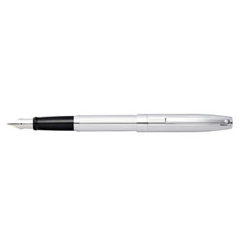 Sheaffer Sagaris Fountain Pen Medium Nib Chrome/Engraved