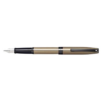 Sheaffer Sagaris Fountain Pen Medium Nib Titanium
