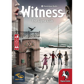 Pegasus Spiele Witness The Sigma Club Board Game 10y+