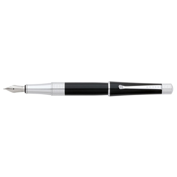 Cross Beverly Fountain Pen Medium Nib Black/Chrome