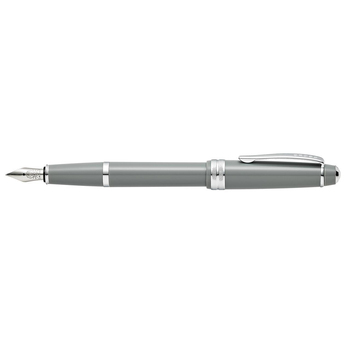 Cross Bailey Light Fine NIb Fountain Pen Writing Stationery Grey