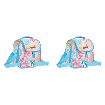2PK Annabel Trends Insulated Picnic Lunch Bag - Shelly Beach