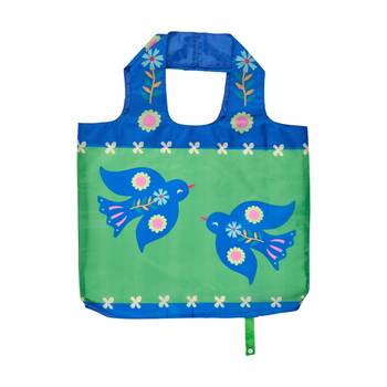 Annabel Trends Reusable 20kg Capacity Shopping Tote Bag 50x42cm Fiesta Bird