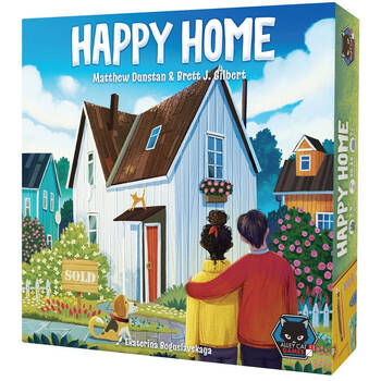 Alley Cat Games Happy Home Kids Strategy Board Game 7+
