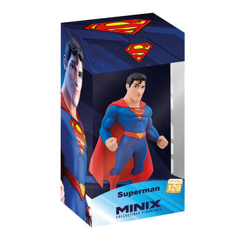 MINIX DC Superman #129 Movie Superhero Action Figure Toy 12cm