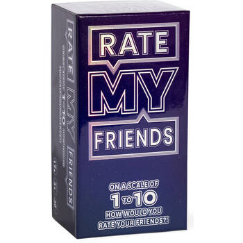 Dyce Games Rate My Friends Card Game Party Play Night 17y+