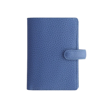 Filofax Finsbury Mini Personal Organiser Leather Vista Blue 12cm