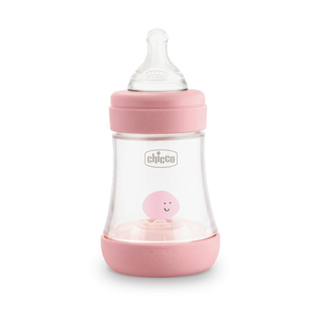 Chicco Nursing Baby Perfect5 150ml Feeding Bottle Slow Teat 0m+ Pink