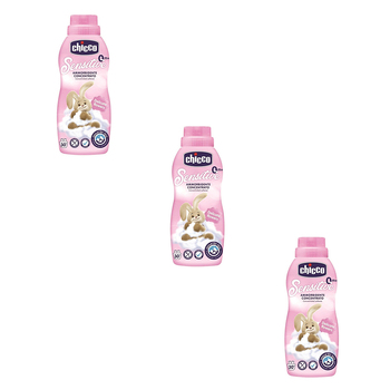 3PK Chicco Nursing Sensitive 750ml Fabric Softener - Delicate Flowers