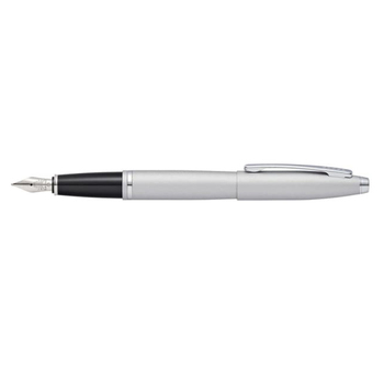 Cross Calais Fountain Pen Medium Nib Matte Grey/Black