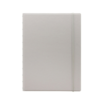 Filofax Classic Brights A4 Ruled Notebook Faux Leather - Graphite