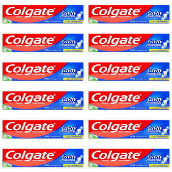 12PK Colgate 90g Fluoride Toothpaste Cavity Protection Great Regular Flavour