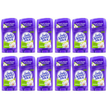 12PK Mennen Lady Speed Stick Deodorant Orchard Blossom 24H Protection 45g