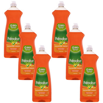 6PK Palmolive Dishwashing Liquid Antibacterial Cucumber Melon 750ml
