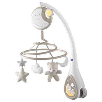 Chicco Toy Next2Dreams 3 in 1 Baby Music Cot Mobile Unisex 0m+ Neutral