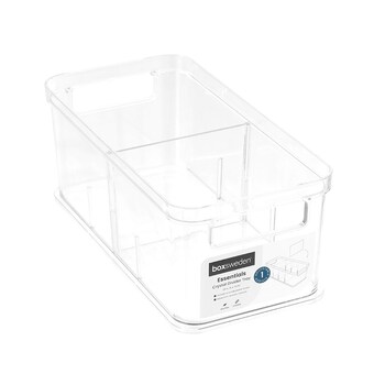 Boxsweden Crystal 28x14cm Storage Tray Adjustable Divider - Clear