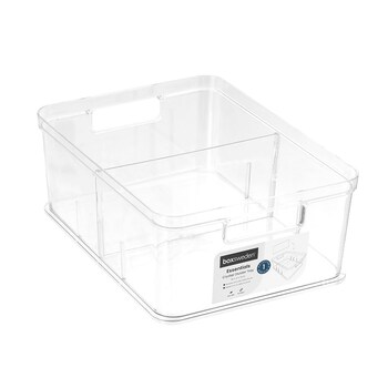 Boxsweden Crystal 28x21cm Storage Tray Adjustable Divider - Clear