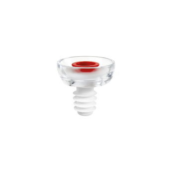 Guzzini Save-It 5.2cm Silicone Vacuum Wine Bottle Cap  - Clear