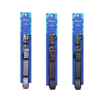 3PK Purina Total Care Dog Lead Fashion 120cm Asst Walking Leash
