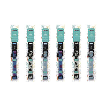 6x Purina Total Care Pixar Dog Collar Assorted Medium Neck Strap