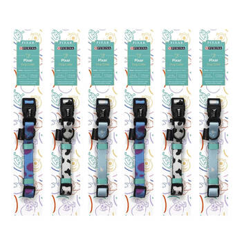 6x Purina Total Care Pixar Dog Collar Assorted Small Neck Strap