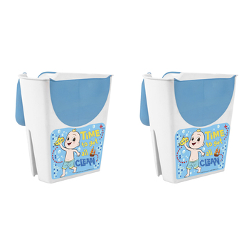 2PK Cocomelon Plastic Shampoo Rinser Cup w/ Handle - Blue