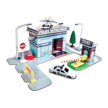 Maisto Fresh Build-n-Play Police Station