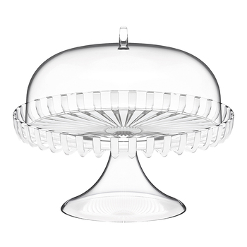Guzzini Dolcevita 31cm Cake Stand w/ Dome - Mother of Pearl