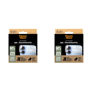 2PK PanzerGlass Picture Perfect Lens Protector For iPhone 16 Plus
