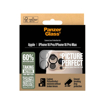 PanzerGlass Picture Perfect Lens Protector For iPhone 16 Pro Max