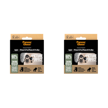 2PK PanzerGlass Picture Perfect Lens Protector For iPhone 16 Pro Max