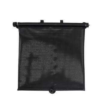Childcare Retractable Car Rear Side Window Shade With UV Protection Black