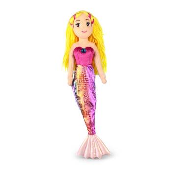 Mermaid Sparkles Bld Kids 45cm Soft Toy 3y+
