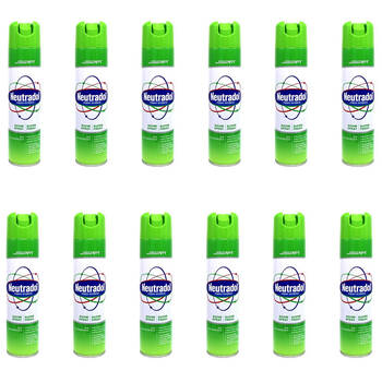 12PK Neutradol Aerosol Room Spray Air Deodoriser 300ml - Super Fresh