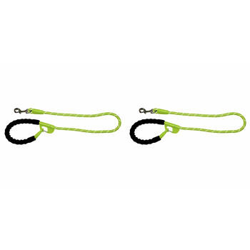 2PK Annabel Trends Sturdy Easy Snap & Stay Secure Dog Leash Lime