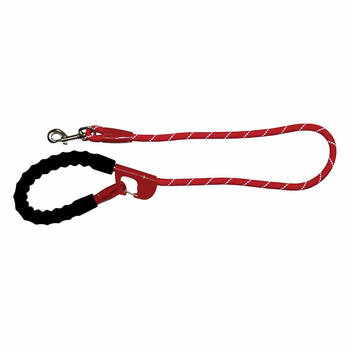 Annabel Trends Sturdy Easy Snap & Stay Secure Dog Leash Red
